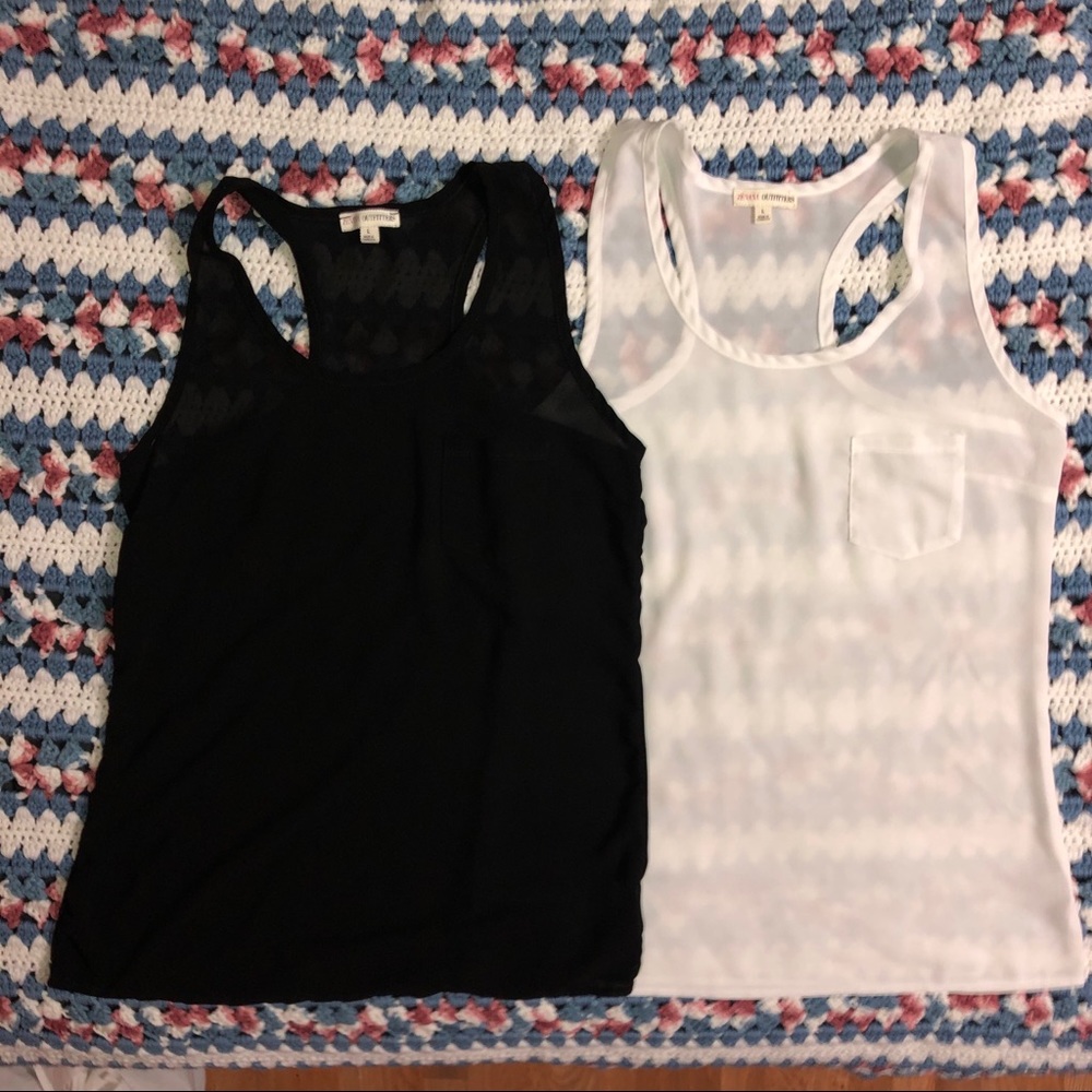 See through tank tops